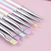 Aurora Nail Design Art Pen Transparent Brush For Precise UV Gel Extension And Intricate Nail Art Tool