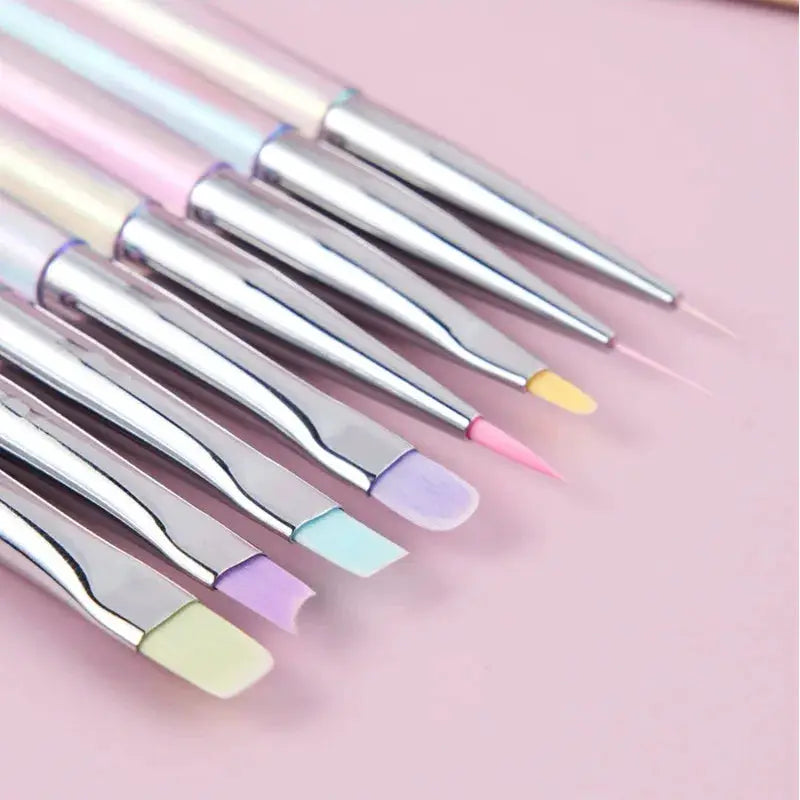 Aurora Nail Design Art Pen Transparent Brush For Precise UV Gel Extension And Intricate Nail Art Tool