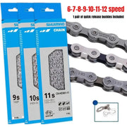 Universal 6 7 8 9 11 Speed Bicycle Chain 10V 11V 12V 116L 126L MTB Mountain Bike Original Chains