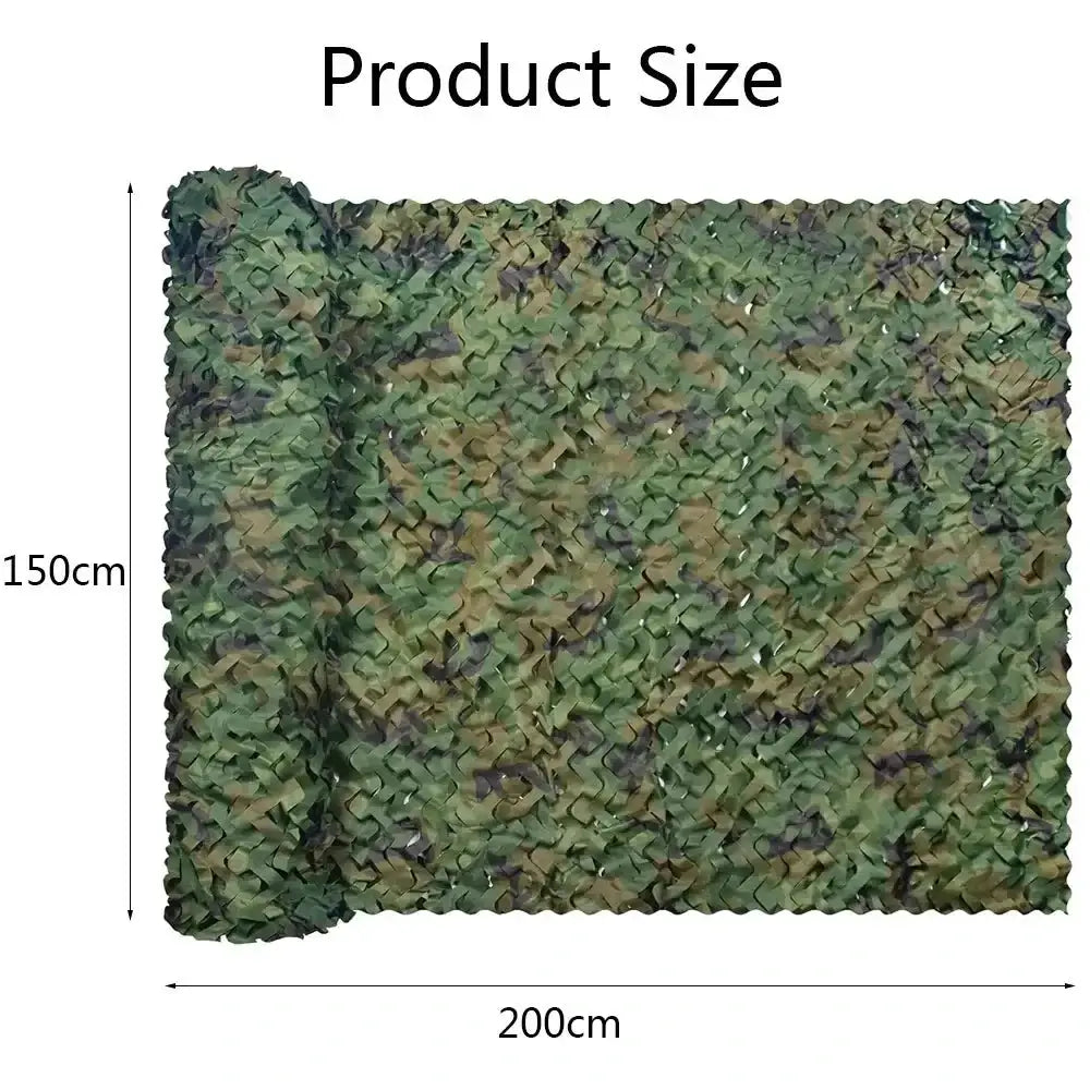 Camouflage Net Bulk Roll For Hunting Home Decor Paintball Bird Watching Camping Car Cover Shade Net