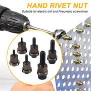 Home DIY Rivet Nut Gun M3 M4 M5 M6 M8 M10 M12 Hand Riveter Tool For Simple Installation Rivnut Accessory