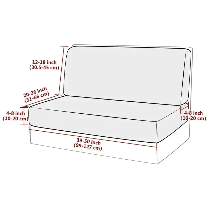 2-pc set Simples Market polar fleece RV dinette cushion covers; stretch booth seat/backrest covers for RV