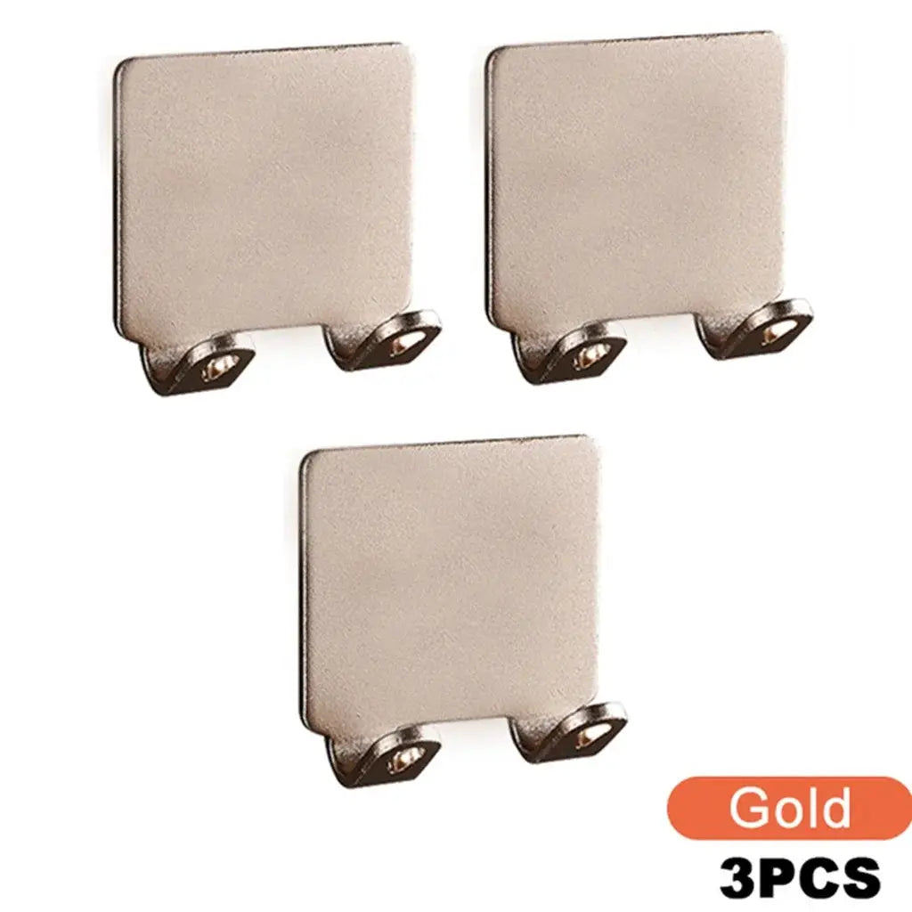 NovaLine Razor Holder Punch Free Wall Mount Stainless Steel Shaving Shelf For Bathrooms