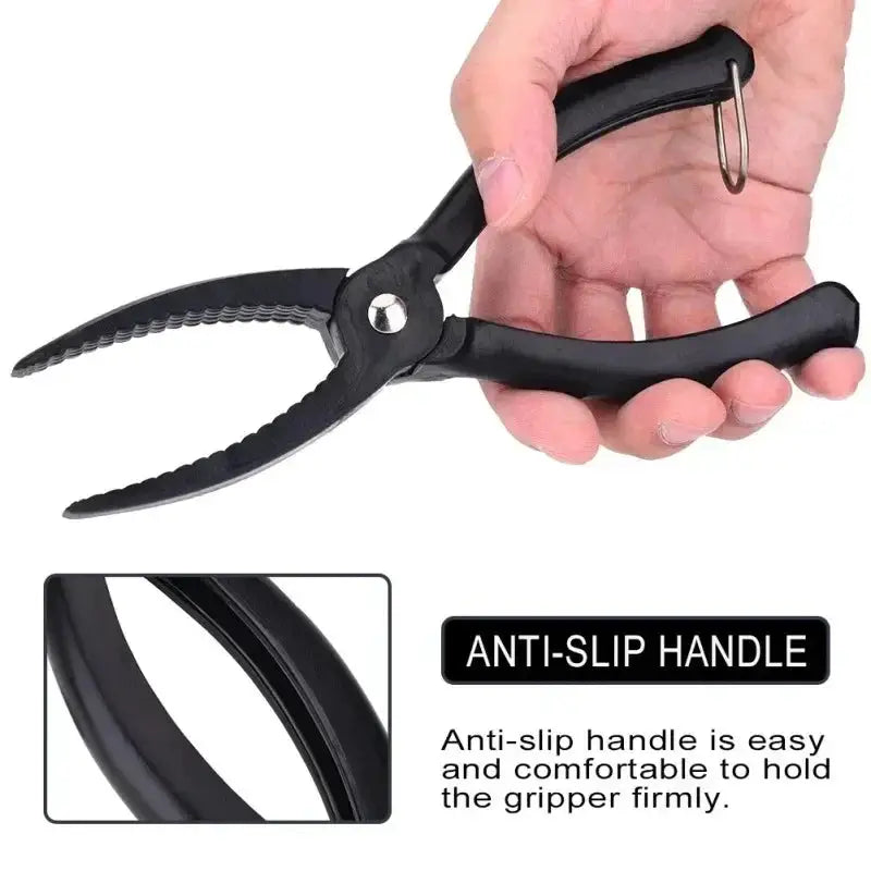 Outdoor Fish Lip Grip Tool Clamp Non Slip ABS Plastic Gripper Plier For Safe Handling And Catch Control