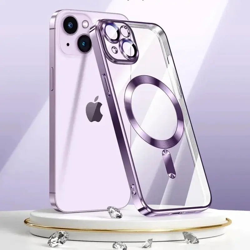 Soft Clear Case For iPhone 17 Air 16 15 14 13 12 11 Pro Max MagSafe Wireless Charging Shockproof TPU Cover