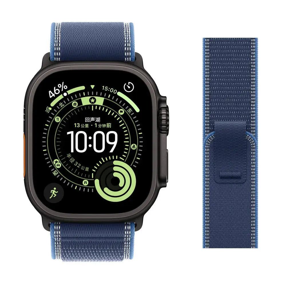 For Apple Watch Straps 49mm 46mm 45mm 44mm 42mm 40mm 41 bracelet correa iwatch series 11 10 9 8 7 6 5 SE Ultra 3 Trail loop Band
