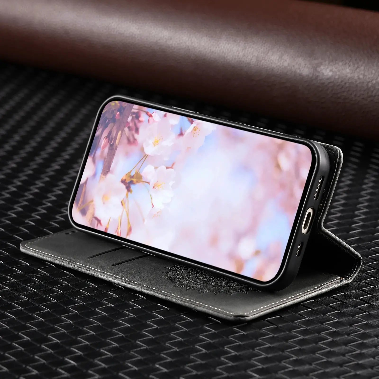 NovaGuard Magnetic Flip Leather Case for Samsung Galaxy S25 S24 Ultra S23 FE S22 S21 S20 S10 S9 Plus Note 20 Card Slot
