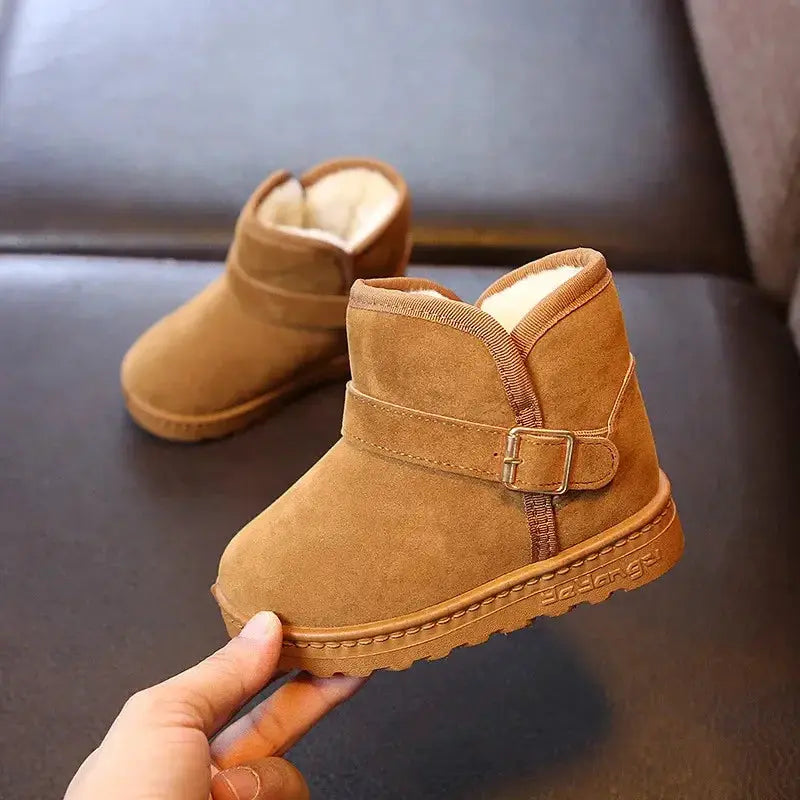 Kids Cotton Snow Boots With Cozy Warmth And Breathable Interior For Boys And Girls Aged 7 To 13
