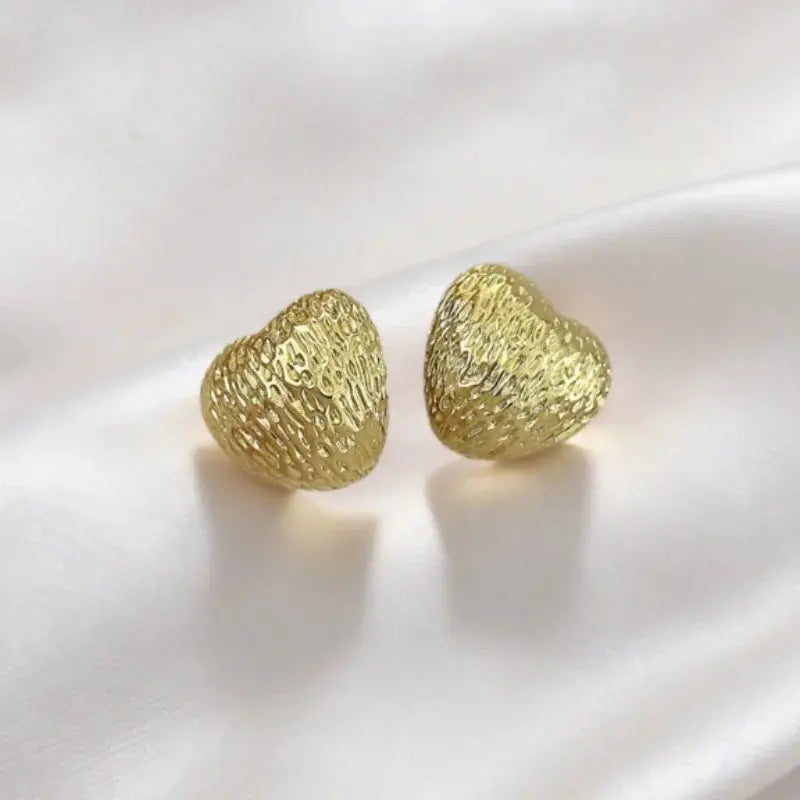 Trending Minimalist Circular Metal Stud Earrings For Women Simple Fashion Jewelry Party Wear Gift