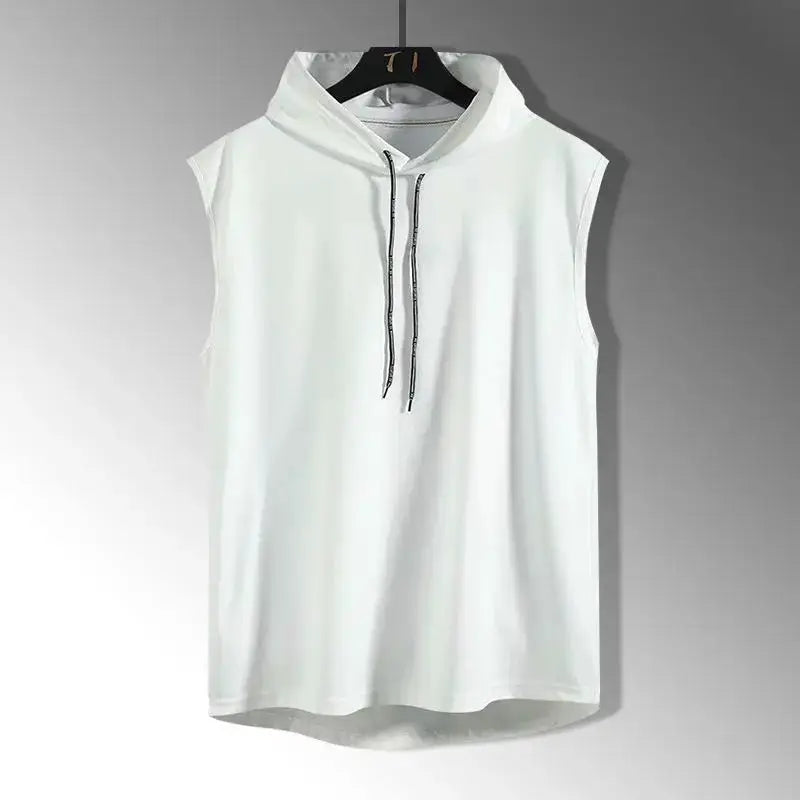 Solid Color 2023 Mens Tank Top Vest Sleeveless Tee Unisex Casual Vest For Spring Summer Autumn