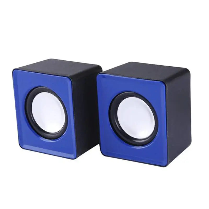 Portable PC Speaker For Computer Laptop Notebook Desktop Mini Sound Box With Clear Stereo Audio System