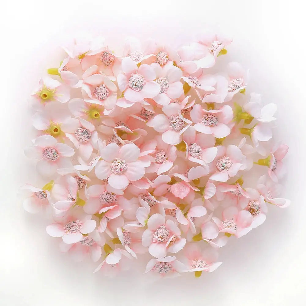 50 Piece Mini Artificial Rose Flower Heads Silk Fake Flowers For Home Decor Wedding Decoration Craft Wreaths Gifts