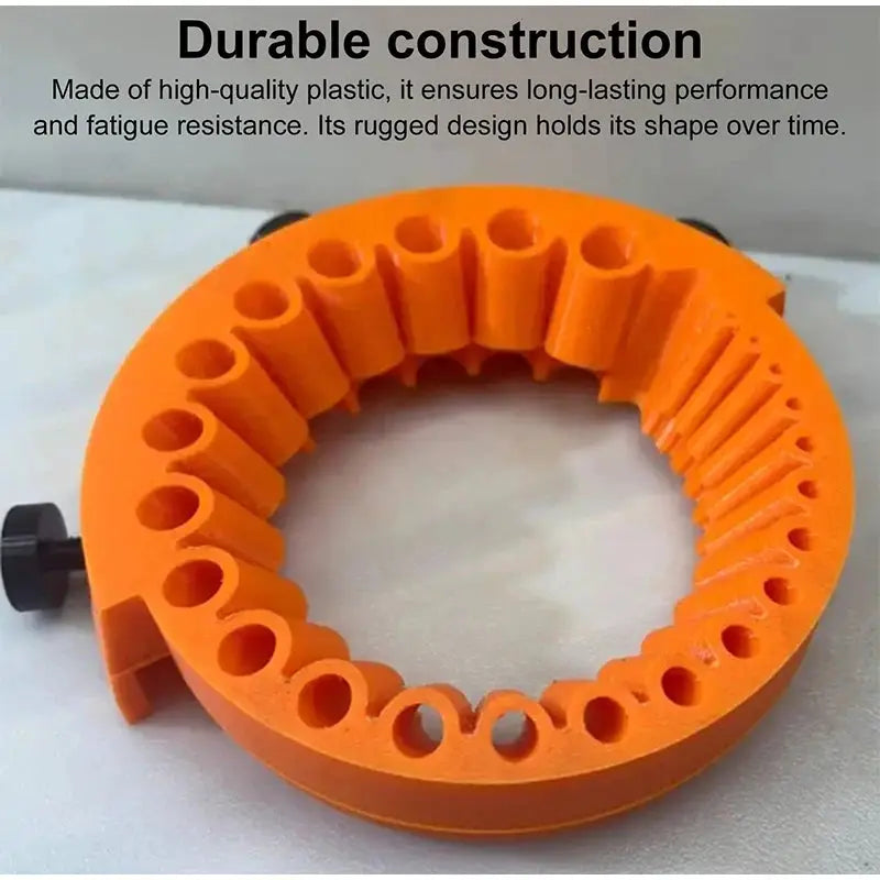 Anti Stripping Angle Grinder Drill Bit Sharpener 2 To 13 Mm 20 Holes With Thread Inserts Fits 115Mm And 125Mm Grinders
