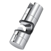 Shower head holder, chrome ABS rail bracket, adjustable 18–25mm.
