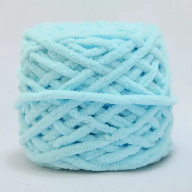100g Chenille Knitting Yarn Ice Strip Line Cotton For Hand Knitting Scarf Thick Wool Wholesale
