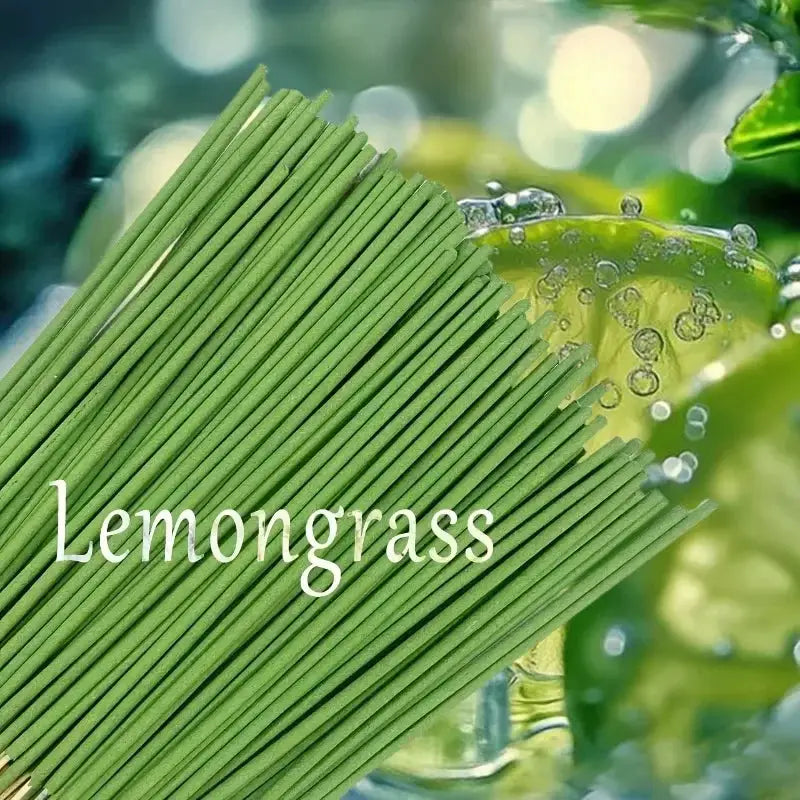 22cm Lemongrass Incense Sticks For Home And Office Odor Removal And Lasting Fragrance