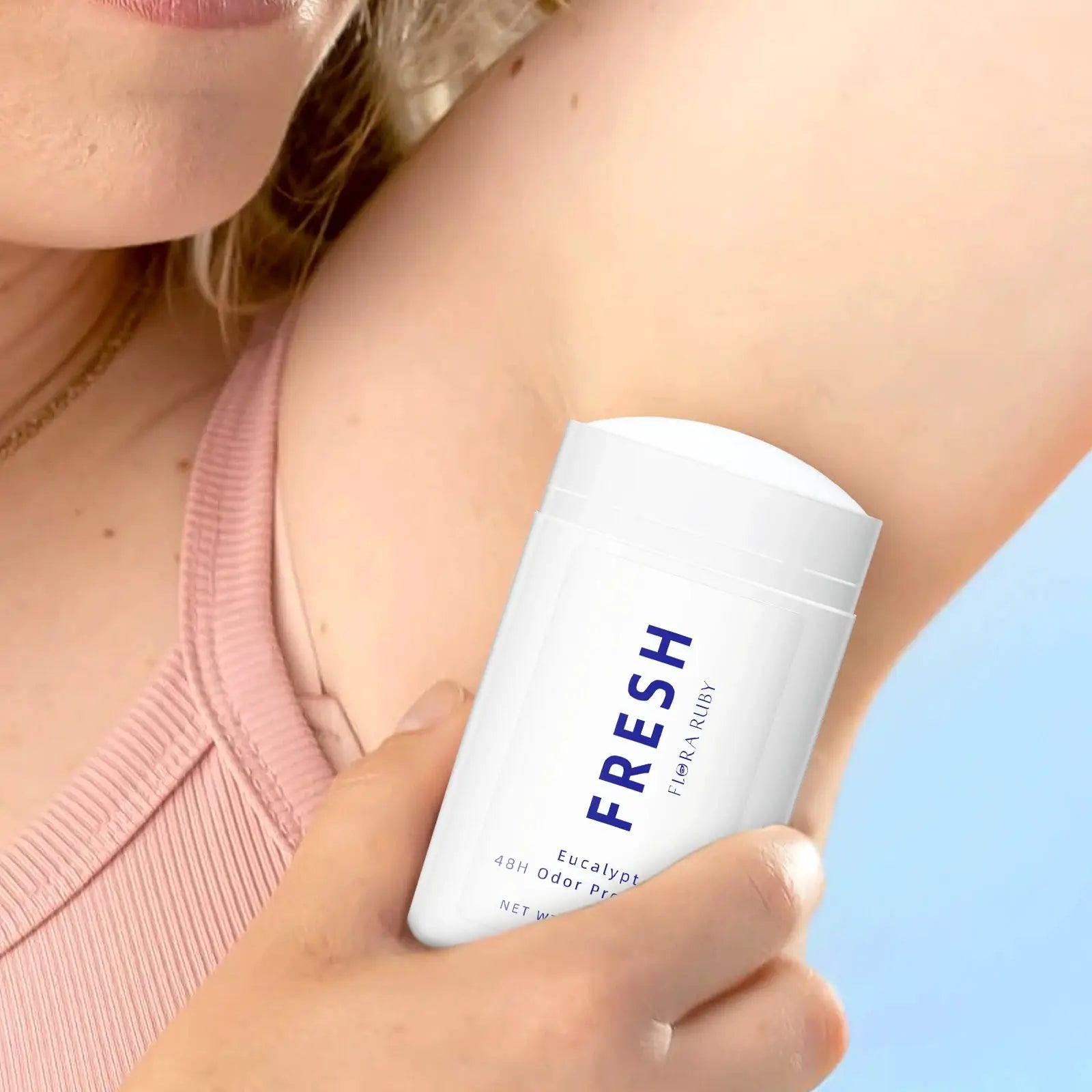 Deodorant stick aluminum-free with coconut oil, 75g, for women and men