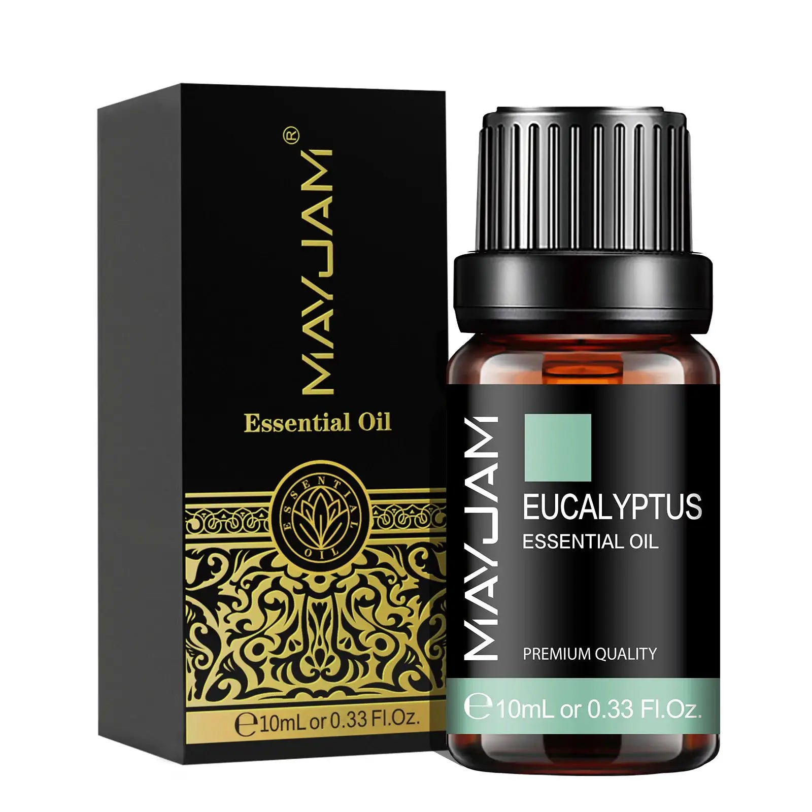 MAYJAM 10ML Essential Oil Set Lavender Jasmine Eucalyptus Vanilla Sandalwood Bergamot Citronella Cinnamon Fragrance Oil