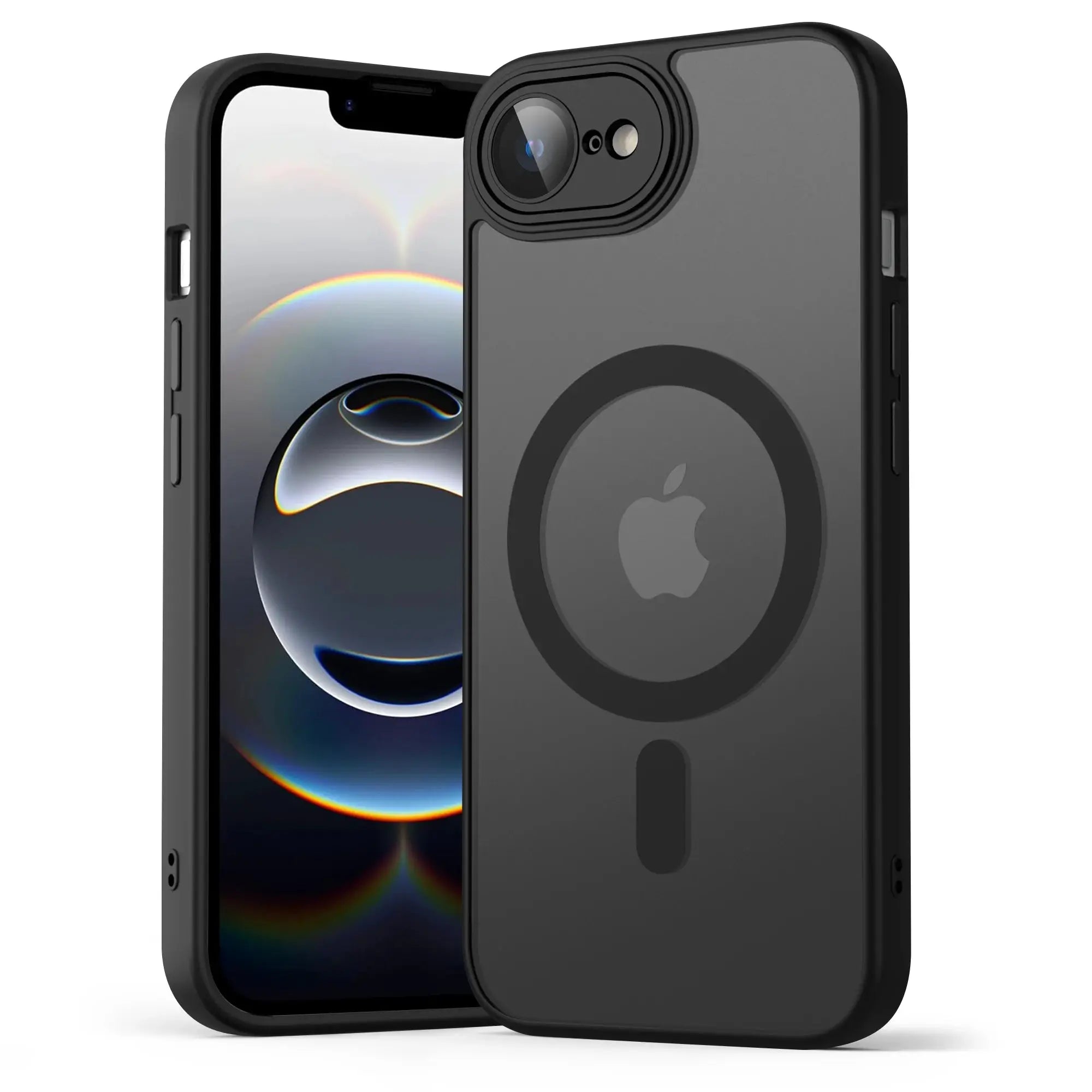 LuxShield Luxury Matte Magnetic Translucent Case For iPhone 16e And 17e Shockproof MagSafe Wireless Charging Cover