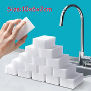 EcoNova Melamine Magic Sponge Eraser Reusable Scouring Pad For Tough Stains Kitchen Bathroom Office Cleaner