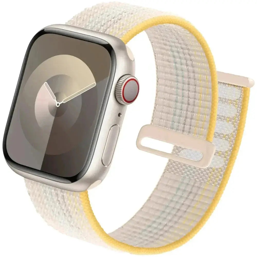 Nylon Strap for Apple Watch 10 42mm 46mm Ultra 2 49mm Breathable Replacement Wristband for IWatch 9 8 7 6 5 4 3SE 45mm 41mm 44mm