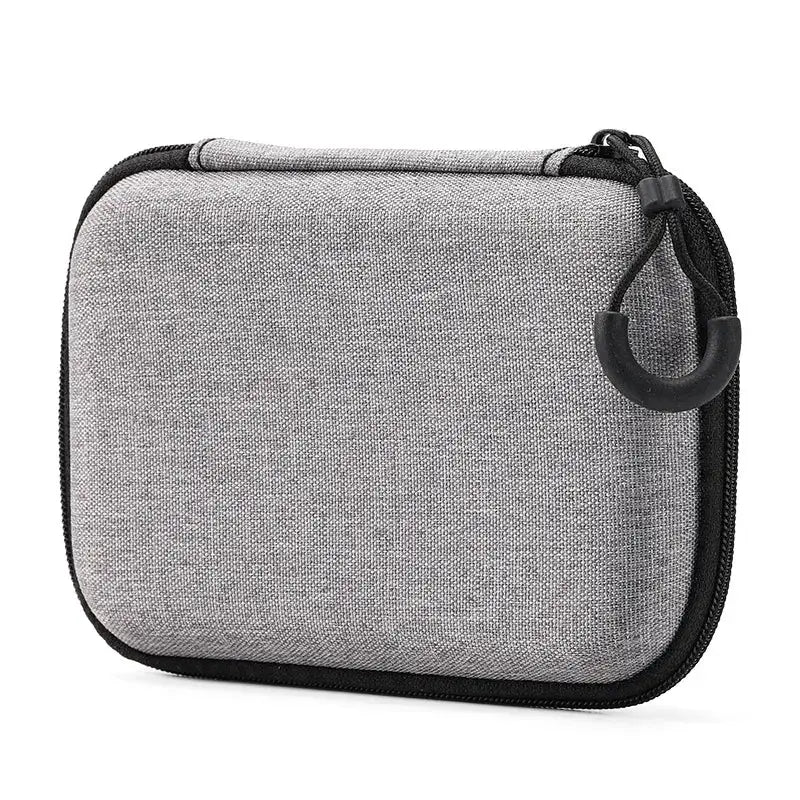 GuardianCase Shockproof Headphone Case Ultra Portable Protection For Earphones Memory Cards And USB Cables Leather Finish
