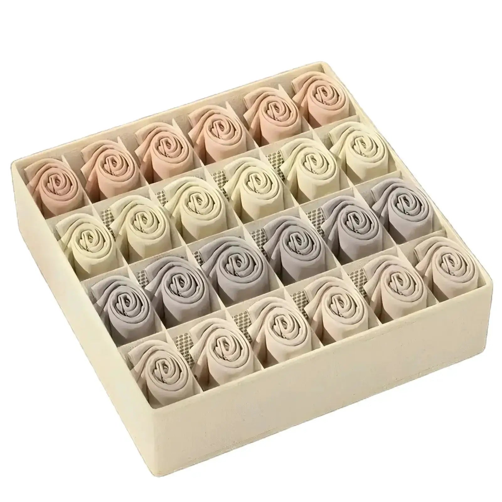 Underwear Organizer Drawer Boxes For Closet Cabinet Foldable Breathable Nonwoven Fabric Storage For Bras Socks
