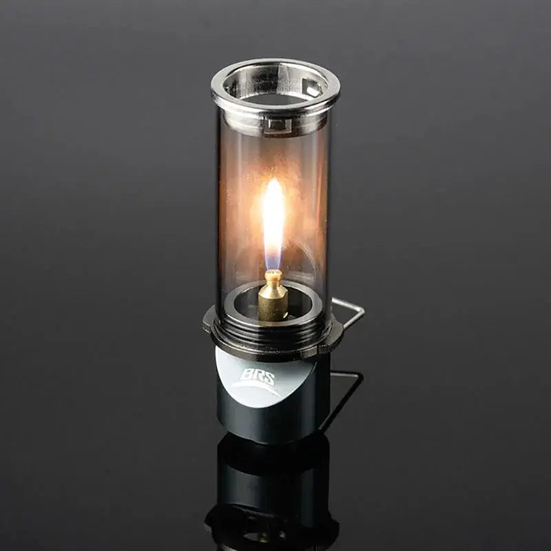 BRS-55 Dreamlike Candlelight Lamp Windproof Gas Lantern For Tent Lighting Camping Outdoor Lights