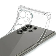 CrystalShield Clear Case For Samsung Galaxy S24 S23 S22 S21 Plus Ultra Shockproof Transparent Protection