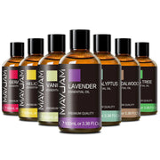 Mayjam 100ml Pure Essential Oil With Glass Dropper Lavender Eucalyptus Rosemary Vanilla Aromatherapy Oil