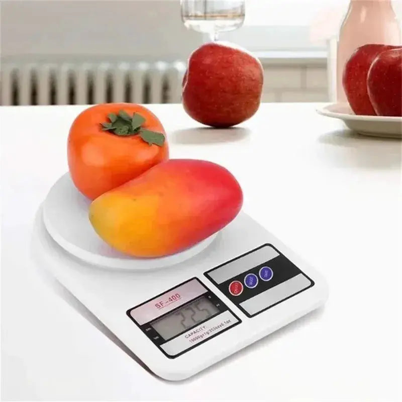 ChefMaster 10 Kilograms Digital Kitchen Scale With 1 Gram Precision For Food Baking Cooking And Postal Use