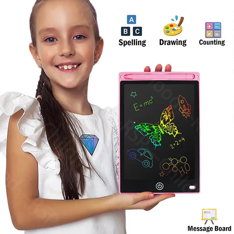 8.5 Inch LCD Writing Tablet For Kids Boys Girls Montessori Educational Toy Magic Blackboard Gift