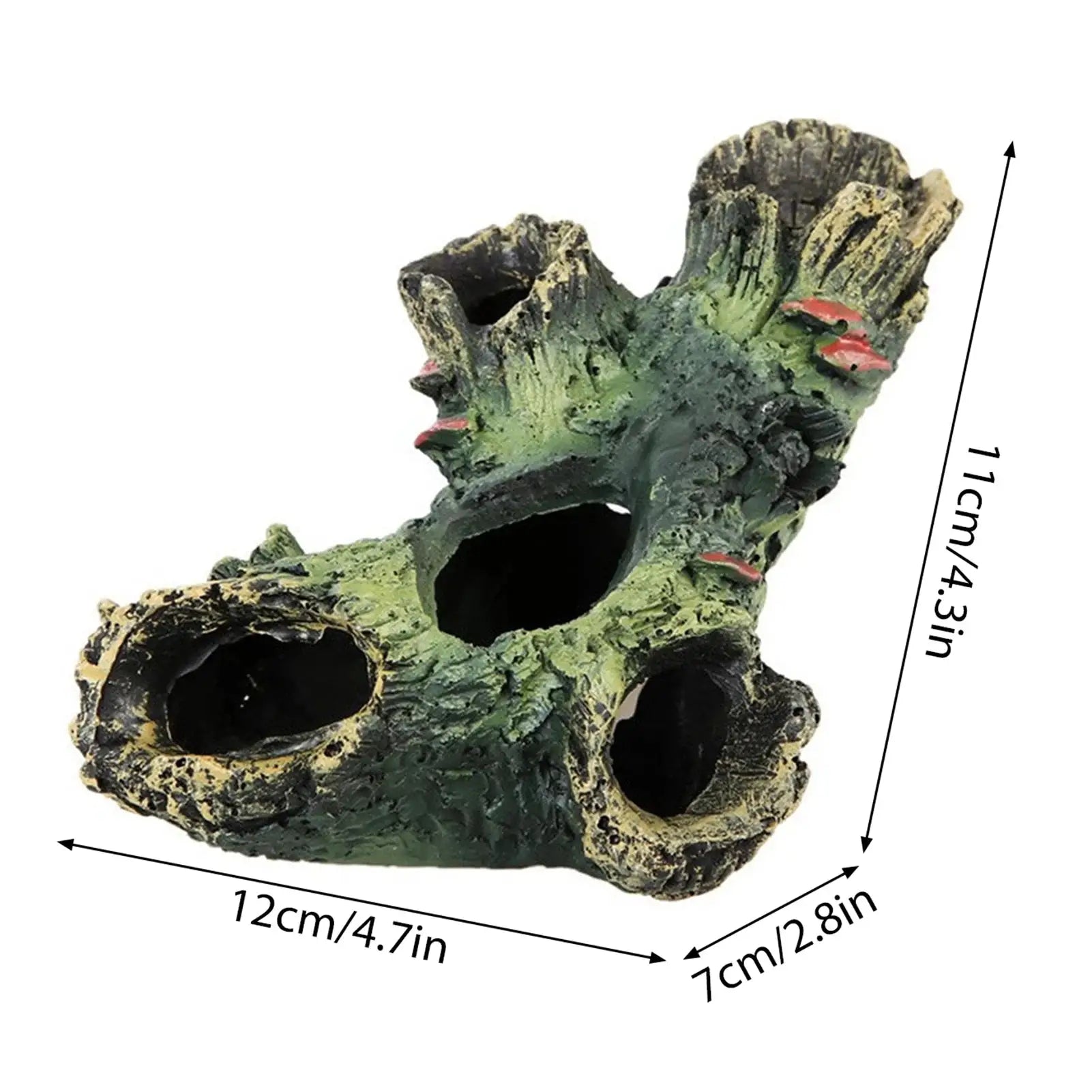Artificial Bridge Resin Landscape Decoration for Fish Tank Aquarium Ornament and Cave Habitat