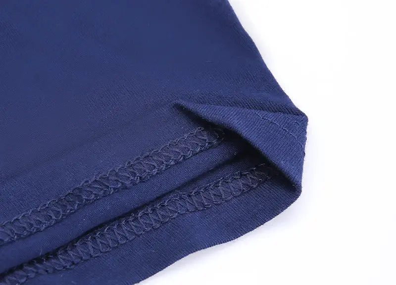 Boxer shorts set in navy blue cotton for men by Simples Market