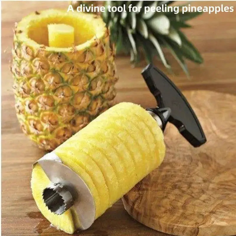 1 Piece Pineapple Slicer And Peeler Stainless Steel Fruit Tool For Kitchen Gadgets