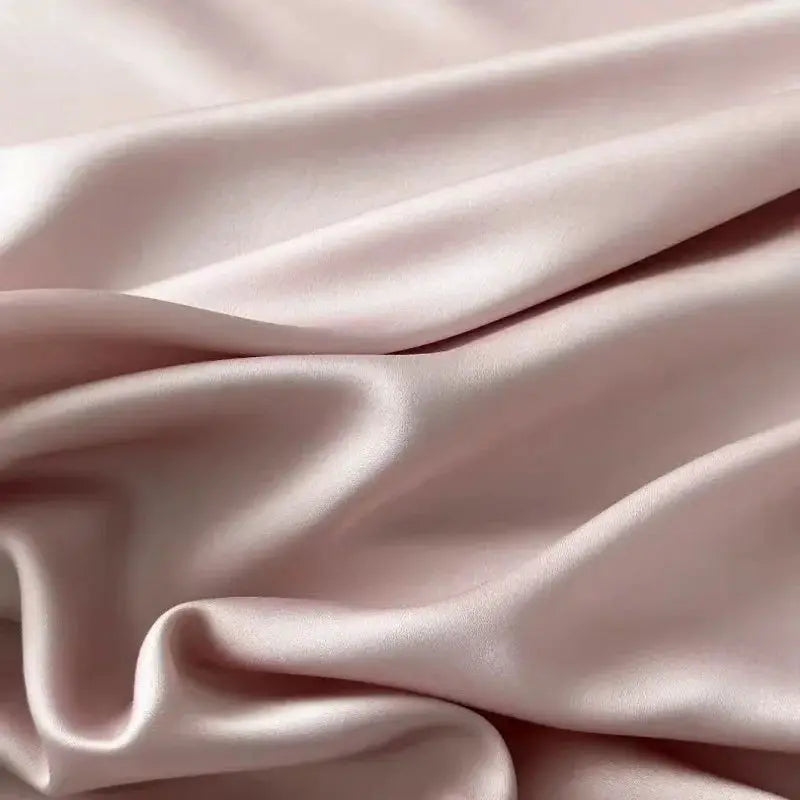 Simples Market eucalyptus lyocell duvet cover in soft pink, cooling breathable fabric.