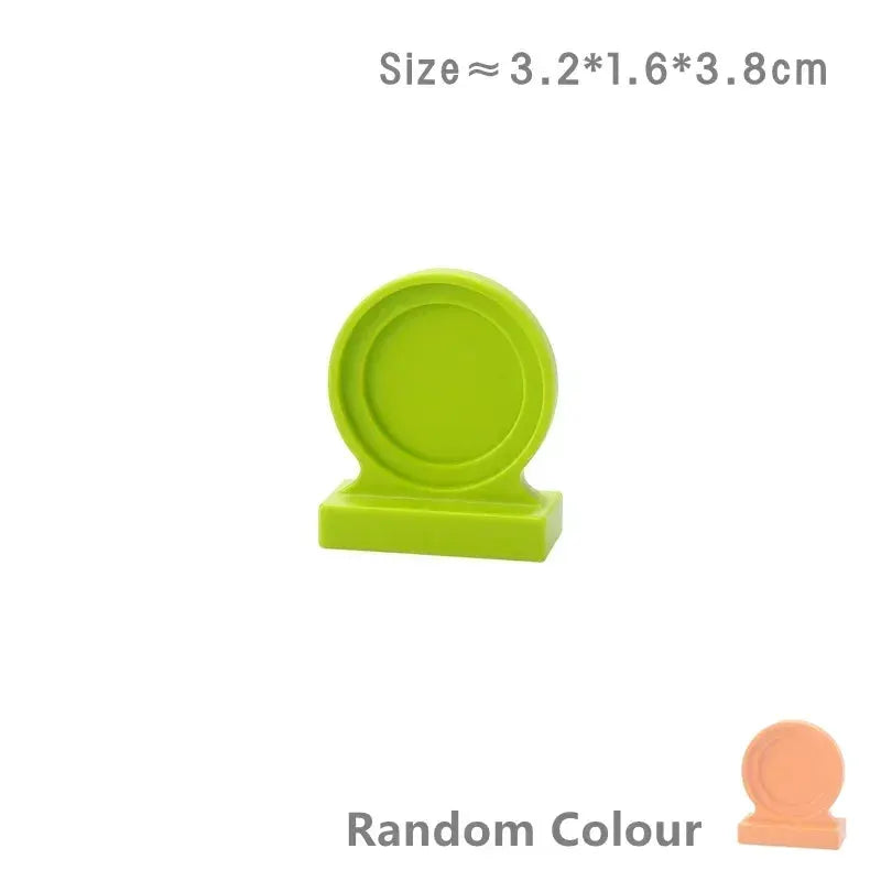 Big Building Blocks Play House Furniture Accessories Indoor Bed Compatible Large Bricks Assemble Toys For Kids Gift