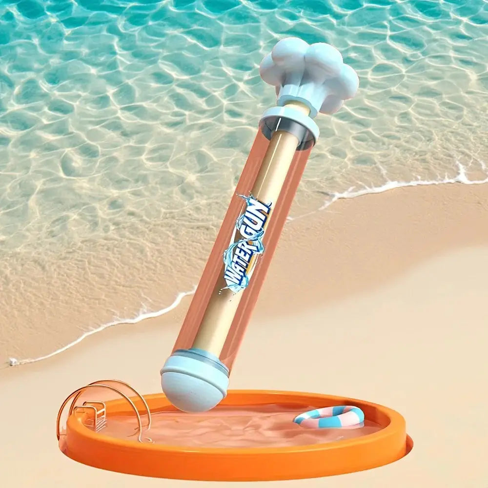 Pusher Type Fun Fireworks Water Jet Spray Toy For Kids 8 And Up ABS Plastic Water Sprayer Outdoor Play