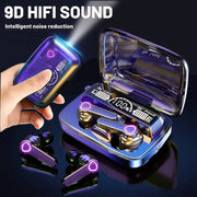 Original M19 Bluetooth Headset Wireless In Ear Sports Earphone With Intelligent Touch Control And LED Battery Display