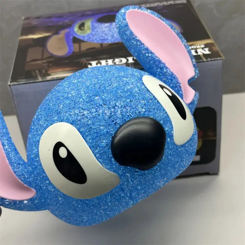 Lilo And Stitch Particle Projection Night Light 3D Doll Reading Lamp Desk Lamp For Kids Gift