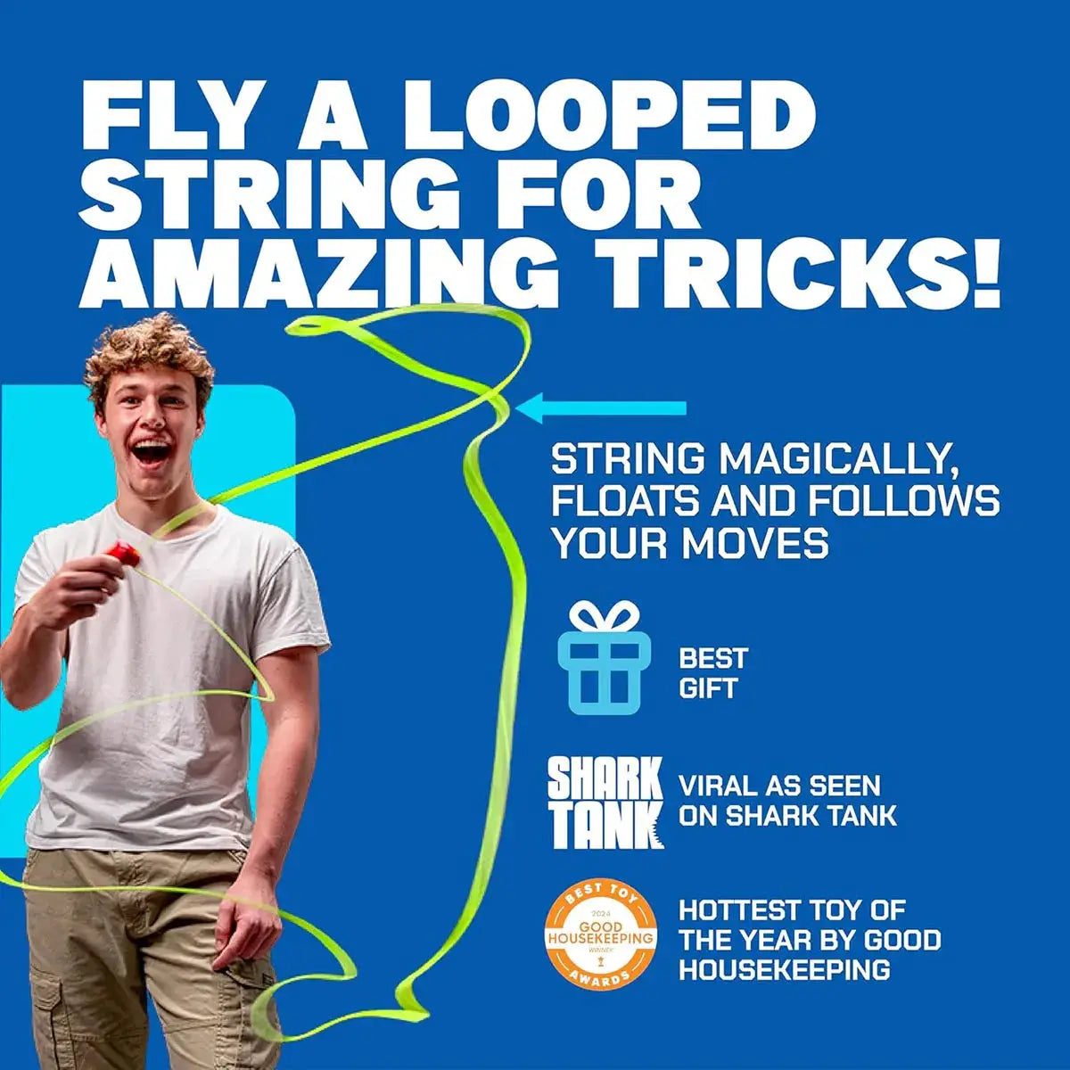 Glowing Rope Launcher Toy Flying Rope Loop For Outdoor Fun And Tricks Ideal For Festivals And Parties