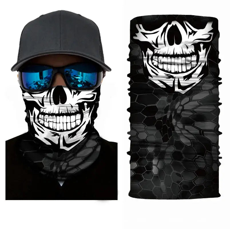 Seamless Tactical Neck Gaiter Bandana Scarf For Men Face Mask Balaclava For Cycling Skiing Motorcycle Hiking