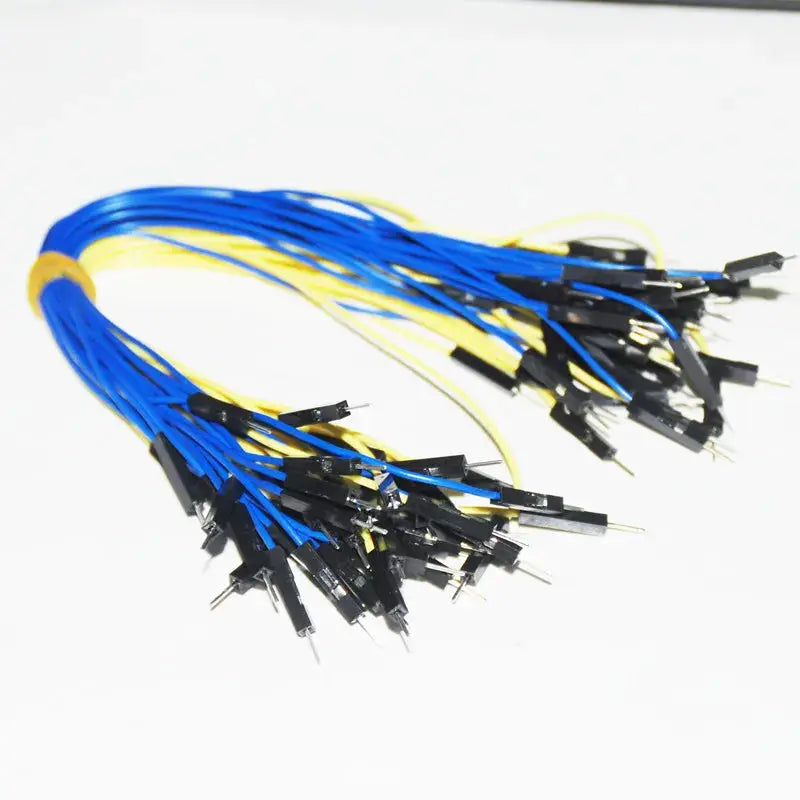 50 Pcs 10 20 30 Cm 2.54mm Dupont Jumper Wires Male To Female For Arduino Breadboard Kit Color Options