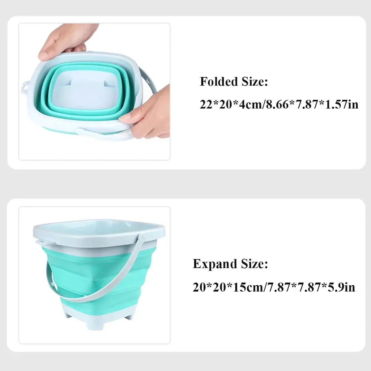 11 or 5 Piece Beach Sand Play Water Set With Folding Buckets for Kids Outdoor Sandbox Summer Toys