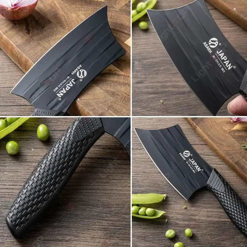 IronClad Damascus Steel Kitchen Knife for Precision Slicing Dicing and Meat Cleaving
