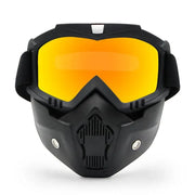 MotoShield Dustproof Motocross Goggles Full Face Protective Gear For Off Road Riding Adjustable And Breathable