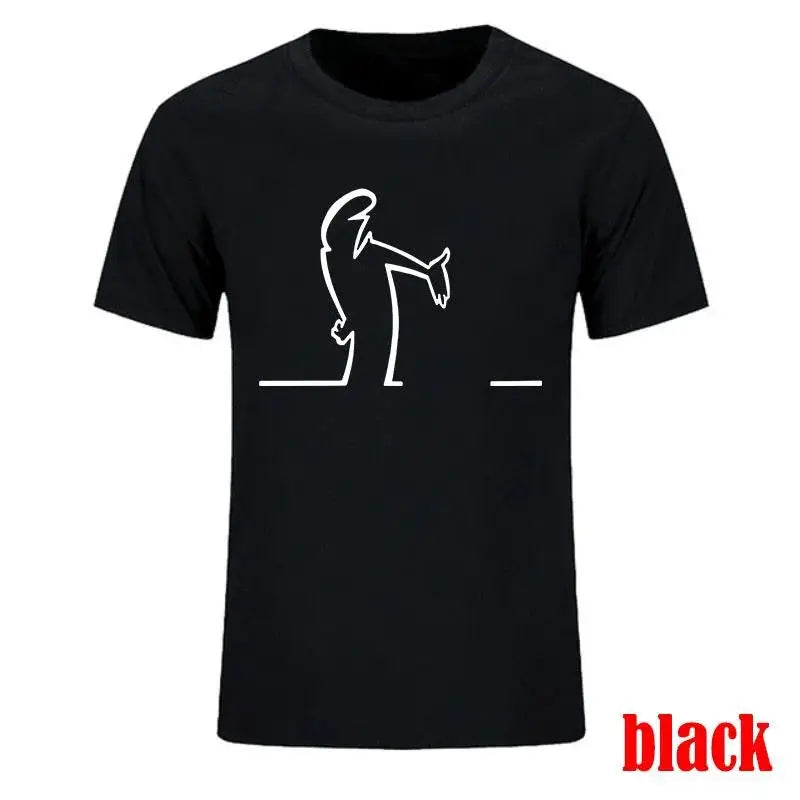Summer T Shirts For Men Balum La Linea Funny Graphic Tee Cotton Comfortable Premium