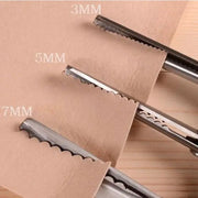 Wave Lace Dressmaker's Shears 3mm 5mm 7mm Stainless Steel Hand Scissors for Sewing Tailor's DIY Tools