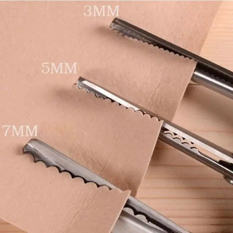 Wave Lace Dressmaker's Shears 3mm 5mm 7mm Stainless Steel Hand Scissors for Sewing Tailor's DIY Tools