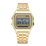 Casio F91W Unisex LED Digital Sports Timepiece With Steel Band Quartz Movement Stopwatch Alarm